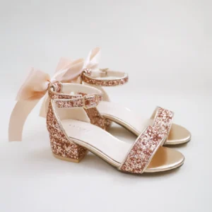 Sandals with Bow Design