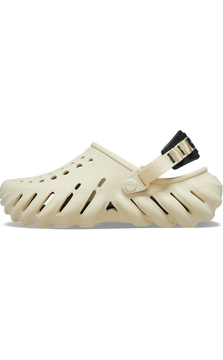CROCS UNISEX ADULT ECHO CLOGS(CREAM) - Image 3